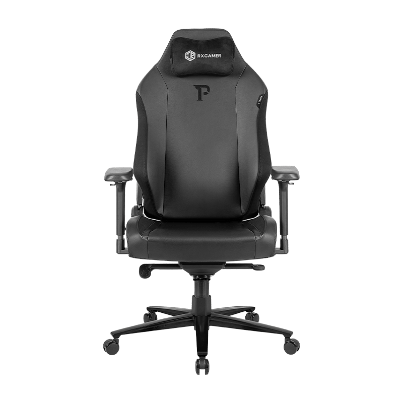 Scaun pentru jocuri RxGamer RX-2070-R-A din piele PU, stil de curse ergonomic
