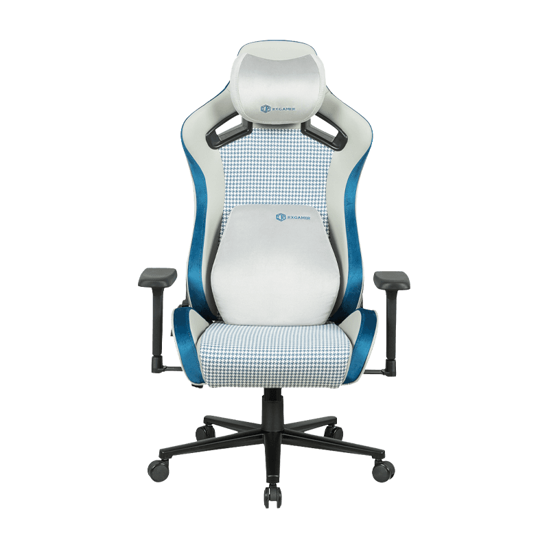 RXGAMER RX-2173 Scaun de gaming din material textil, reglabil pe înălțime