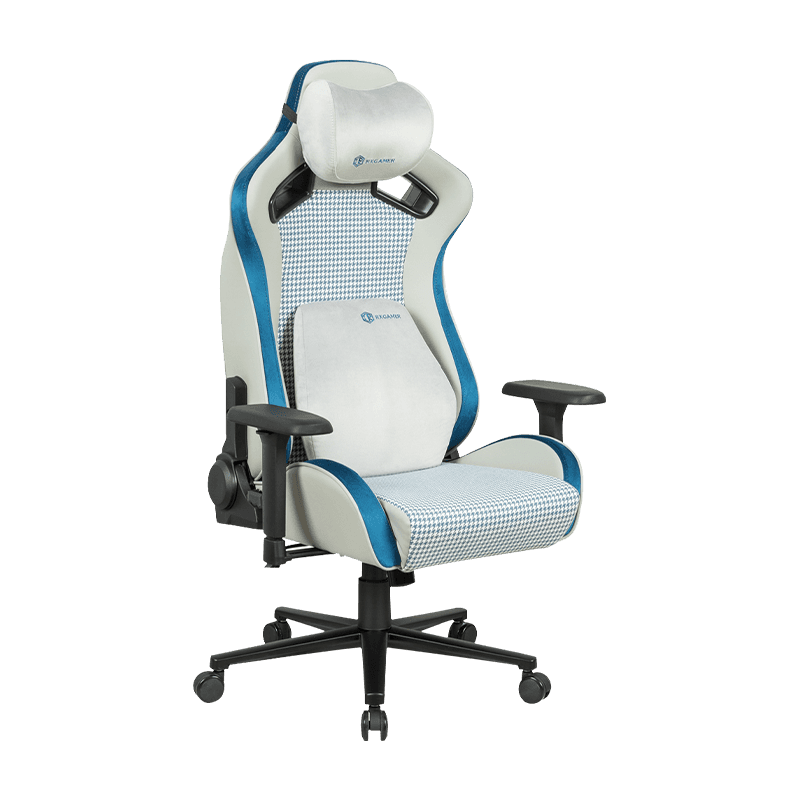 RXGAMER RX-2173 Scaun de gaming din material textil, reglabil pe înălțime